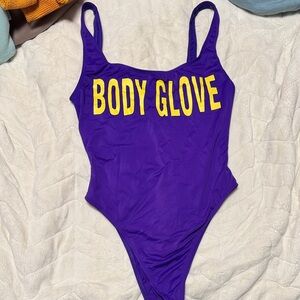Body Glove Retro Purple One-Piece